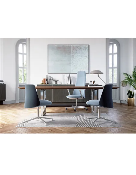 Крісло LD SEATING MELODY DESIGN 795-FR, F40-N0 тканинне, з високою спинкою