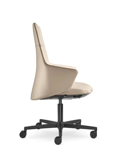 Крісло LD SEATING MELODY DESIGN 786-FR, F40-N1 тканинне, із середньою спинкою