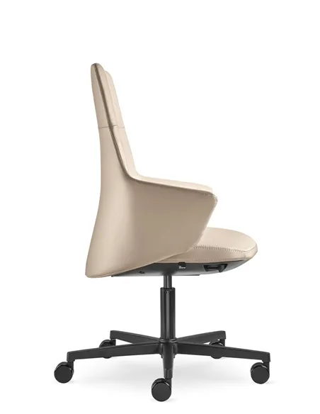 Крісло LD SEATING MELODY DESIGN 786-FR, F40-N1 тканинне, із середньою спинкою