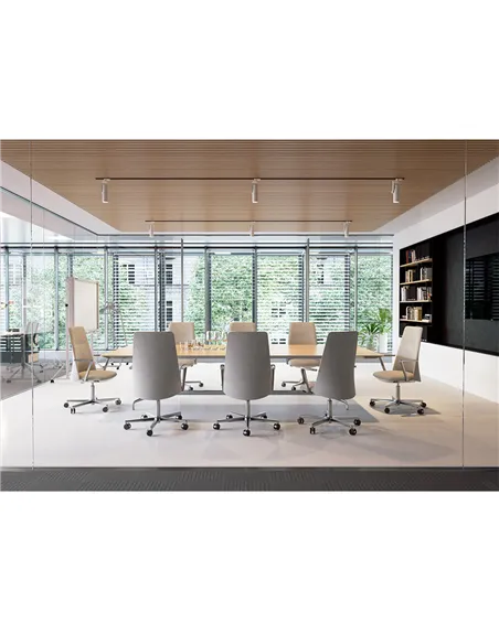 Крісло LD SEATING MELODY DESIGN 786-FR, F40-N6 тканинне, із середньою  спинкою