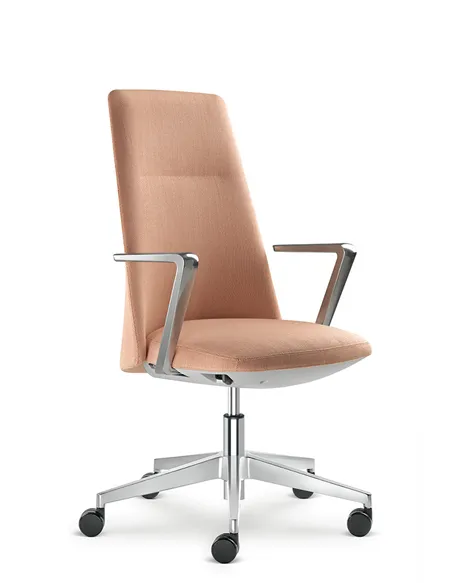 Крісло LD SEATING MELODY DESIGN 785-FR, F40-N6 тканинне, із середньою спинкою