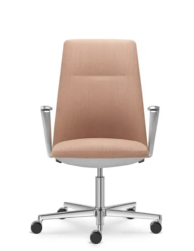 Крісло LD SEATING MELODY DESIGN 785-FR, F40-N6 тканинне, із середньою спинкою