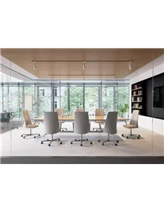 Крісло LD SEATING MELODY DESIGN 785-FR, F40-N0 тканинне, із середньою спинкою 2