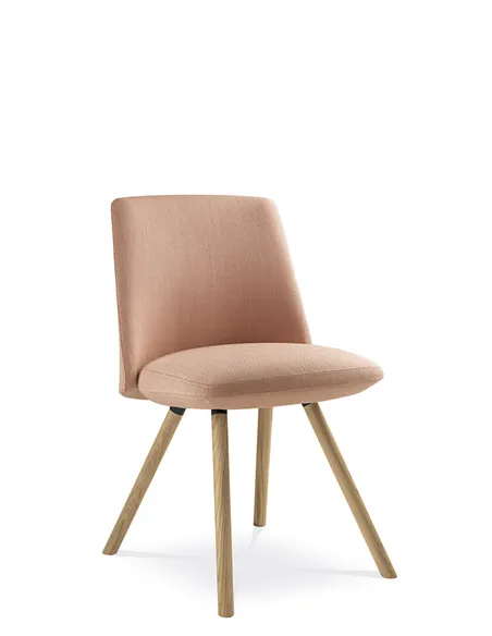 Крісло LD SEATING MELODY DESIGN 770-D тканинне, для відвідувачів, на ніжках