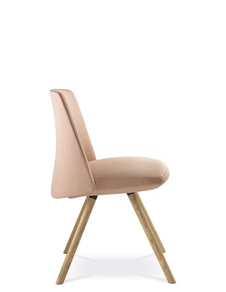 Крісло LD SEATING MELODY DESIGN 770-D тканинне, для відвідувачів, на ніжках