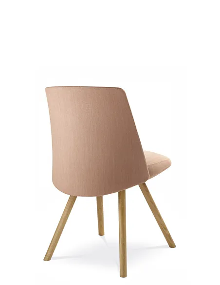 Крісло LD SEATING MELODY DESIGN 770-D тканинне, для відвідувачів, на ніжках
