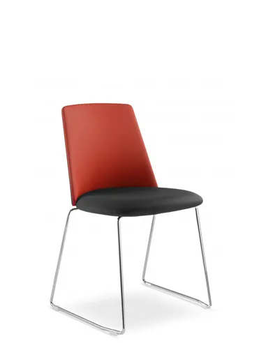 Крісло LD SEATING MELODY CHAIR 361-Q, N4 для відвідувачів, на полозах