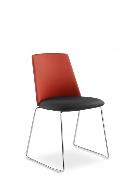 Крісло LD SEATING MELODY CHAIR 361-Q, N4 для відвідувачів, на полозах
