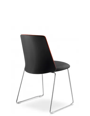 Крісло LD SEATING MELODY CHAIR 361-Q, N4 для відвідувачів, на полозах