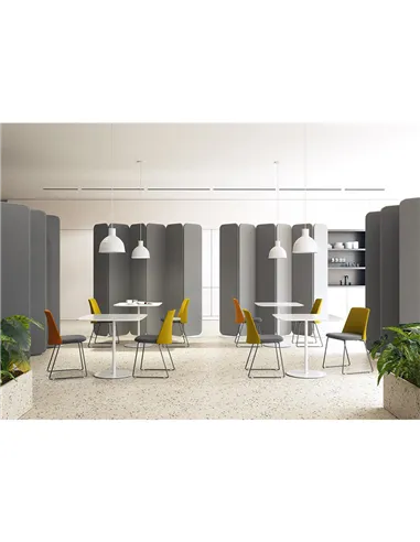 Крісло LD SEATING MELODY CHAIR 361-Q, N4 для відвідувачів, на полозах