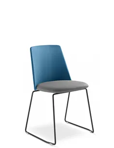 Крісло LD SEATING MELODY CHAIR 361-Q, N1 для відвідувачів, на полозах