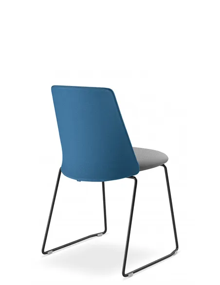 Крісло LD SEATING MELODY CHAIR 361-Q, N1 для відвідувачів, на полозах