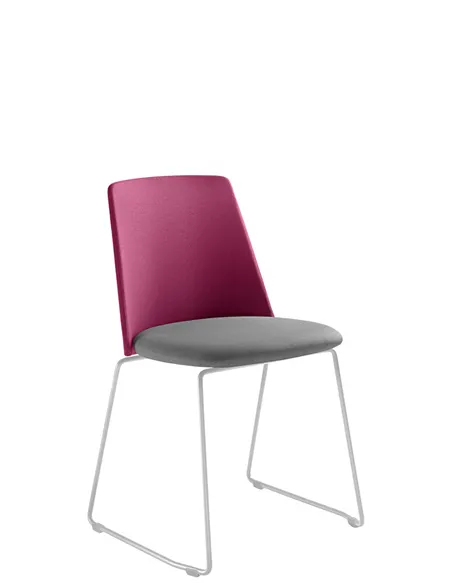 Крісло LD SEATING MELODY CHAIR 361-Q, N0 для відвідувачів, на полозах