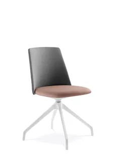 Крісло LD SEATING MELODY CHAIR 361, F90-WH для відвідувачів