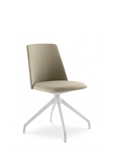 Крісло LD SEATING MELODY CHAIR 361, F90-WH для відвідувачів