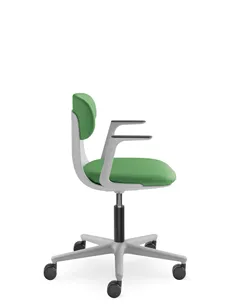 Крісло LD SEATING ZOE 220-GR, BR для відвідувачів, на колесах 2