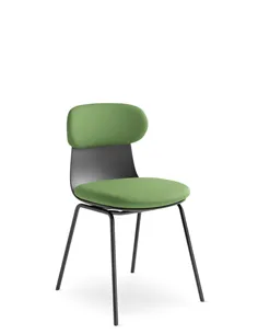 Кресло LD SEATING ZOE 221-BL-N1 для посетителей, на ножках