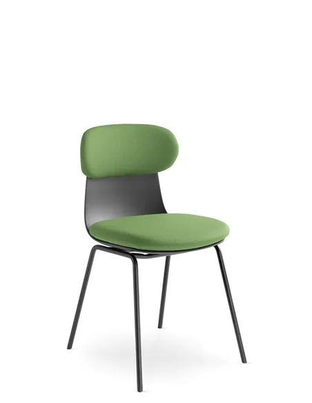 Крісло LD SEATING ZOE 221-BL-N1 для відвідувачів, на ніжках