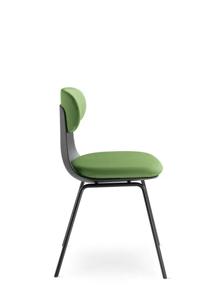 Крісло LD SEATING ZOE 221-BL-N1 для відвідувачів, на ніжках