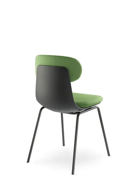 Крісло LD SEATING ZOE 221-BL-N1 для відвідувачів, на ніжках