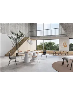 Кресло LD SEATING ZOE 221-WH-N0 для посетителей, на ножках 2