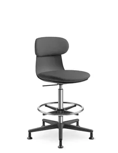 Крісло LD SEATING ZOE 223-BL, поворотне, з високим газліфтом