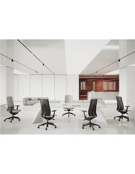 Крісло LD SEATING FOLLOWME 451-SYQ-N1, ергономічне з гнучкою спинкою