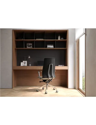 Крісло LD SEATING FOLLOWME 451-SYQ-N6, ергономічне з гнучкою спинкою