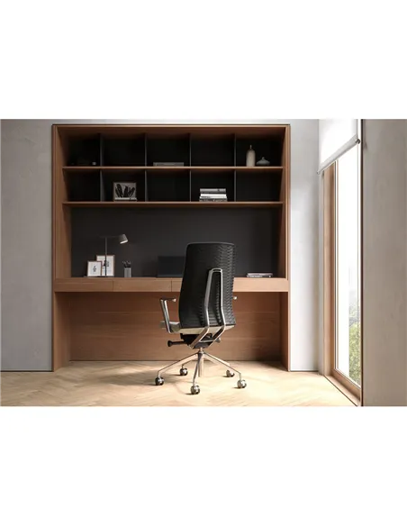 Крісло LD SEATING FOLLOWME 451-SYQ-N6, ергономічне з гнучкою спинкою