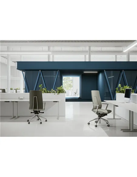 Крісло LD SEATING FOLLOWME 451-SYQ-N6, ергономічне з гнучкою спинкою
