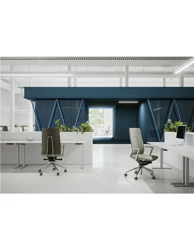 Крісло LD SEATING FOLLOWME 451-SYQ-N6, ергономічне з гнучкою спинкою