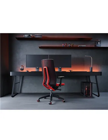Крісло LD SEATING FOLLOWME 452-SYQ, ергономічне з гнучкою спинкою