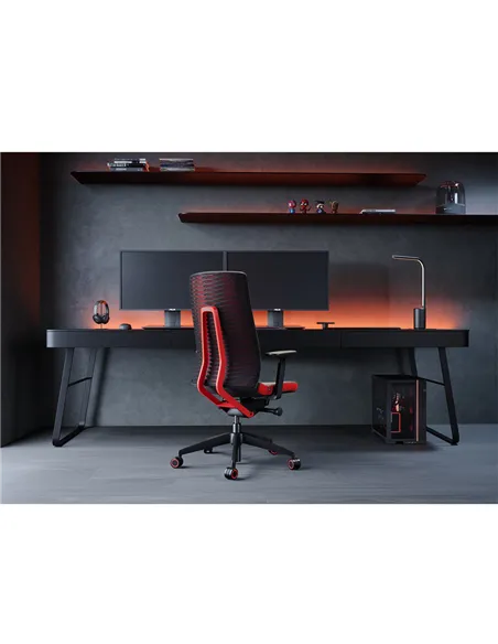Крісло LD SEATING FOLLOWME 452-SYQ, ергономічне з гнучкою спинкою