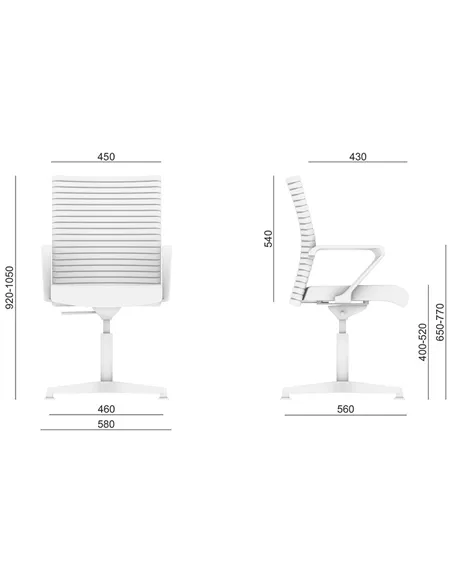 Конференц-крісло LD SEATING ELEMENT 440-RA, F34-N6