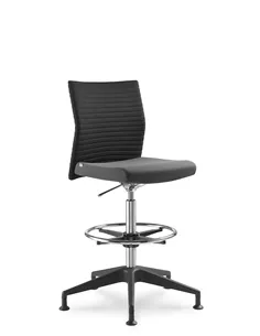 Крісло LD SEATING ELEMENT 445, поворотне, з високим газліфтом