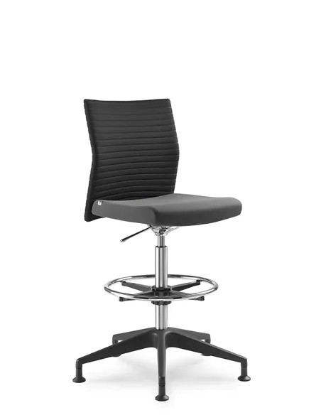 Крісло LD SEATING ELEMENT 445, поворотне, з високим газліфтом
