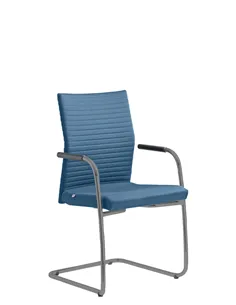 Крісло LD SEATING ELEMENT 440-Z-N2 для відвідувачів, на полозах