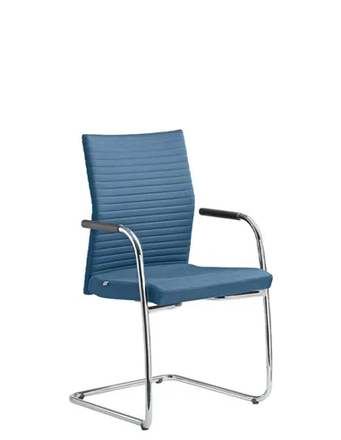 Крісло LD SEATING ELEMENT 440-Z-N4 для відвідувачів, на полозах