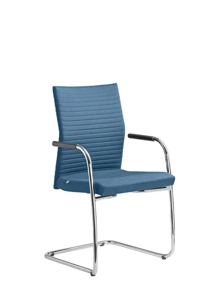 Крісло LD SEATING ELEMENT 440-Z-N4 для відвідувачів, на полозах