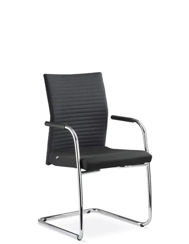 Крісло LD SEATING ELEMENT 440-Z-N4 для відвідувачів, на полозах