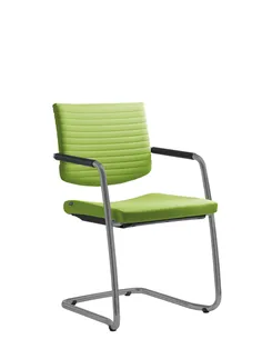 Крісло LD SEATING ELEMENT 444-Z-N2 для відвідувачів, на полозах