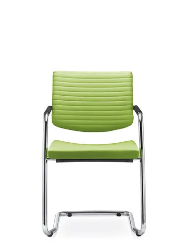 Крісло LD SEATING ELEMENT 444-Z-N4 для відвідувачів, на полозах
