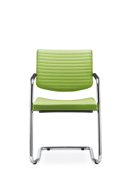 Крісло LD SEATING ELEMENT 444-Z-N4 для відвідувачів, на полозах