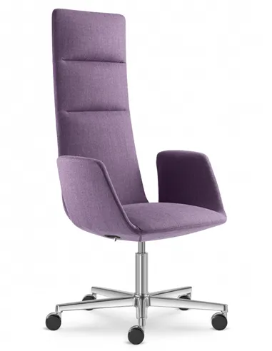 Кресло LD SEATING HARMONY MODERN 892 тканевое, с высокой спинкой