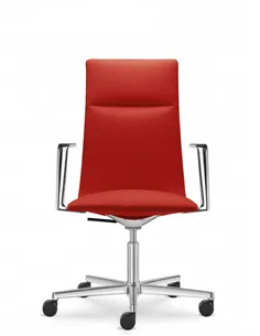 Крісло LD SEATING HARMONY MODERN 885 шкіряне, із середньою спинкою 2