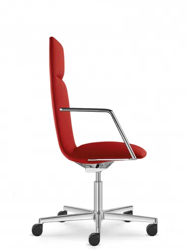 Крісло LD SEATING HARMONY MODERN 885 шкіряне, із середньою спинкою