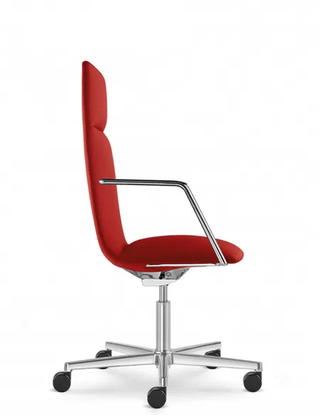 Крісло LD SEATING HARMONY MODERN 885 шкіряне, із середньою спинкою