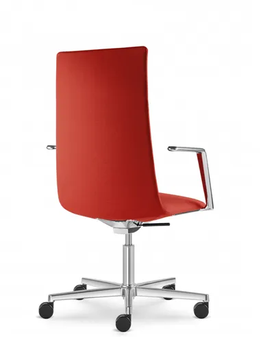 Крісло LD SEATING HARMONY MODERN 885 шкіряне, із середньою спинкою