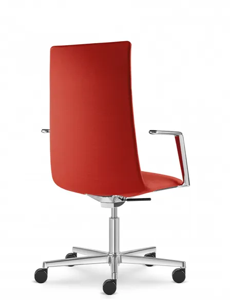 Крісло LD SEATING HARMONY MODERN 885 шкіряне, із середньою спинкою