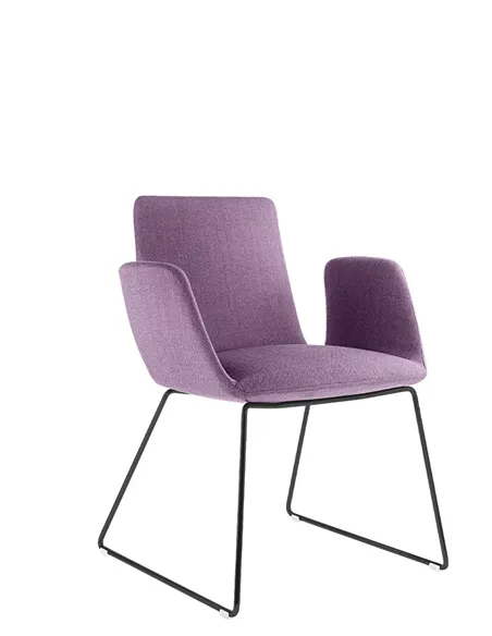 Конференц-крісло LD SEATING HARMONY MODERN 870-Q-N1 на полозах